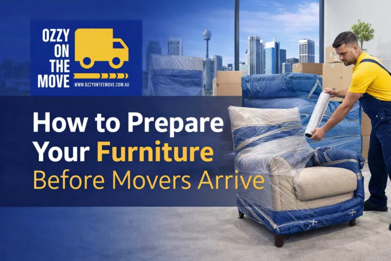 How to Prepare Your Furniture Before Movers Arrive